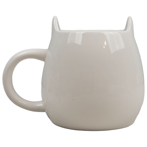 White Novelty Cat Mug - Global Design - Picture 3 of 6